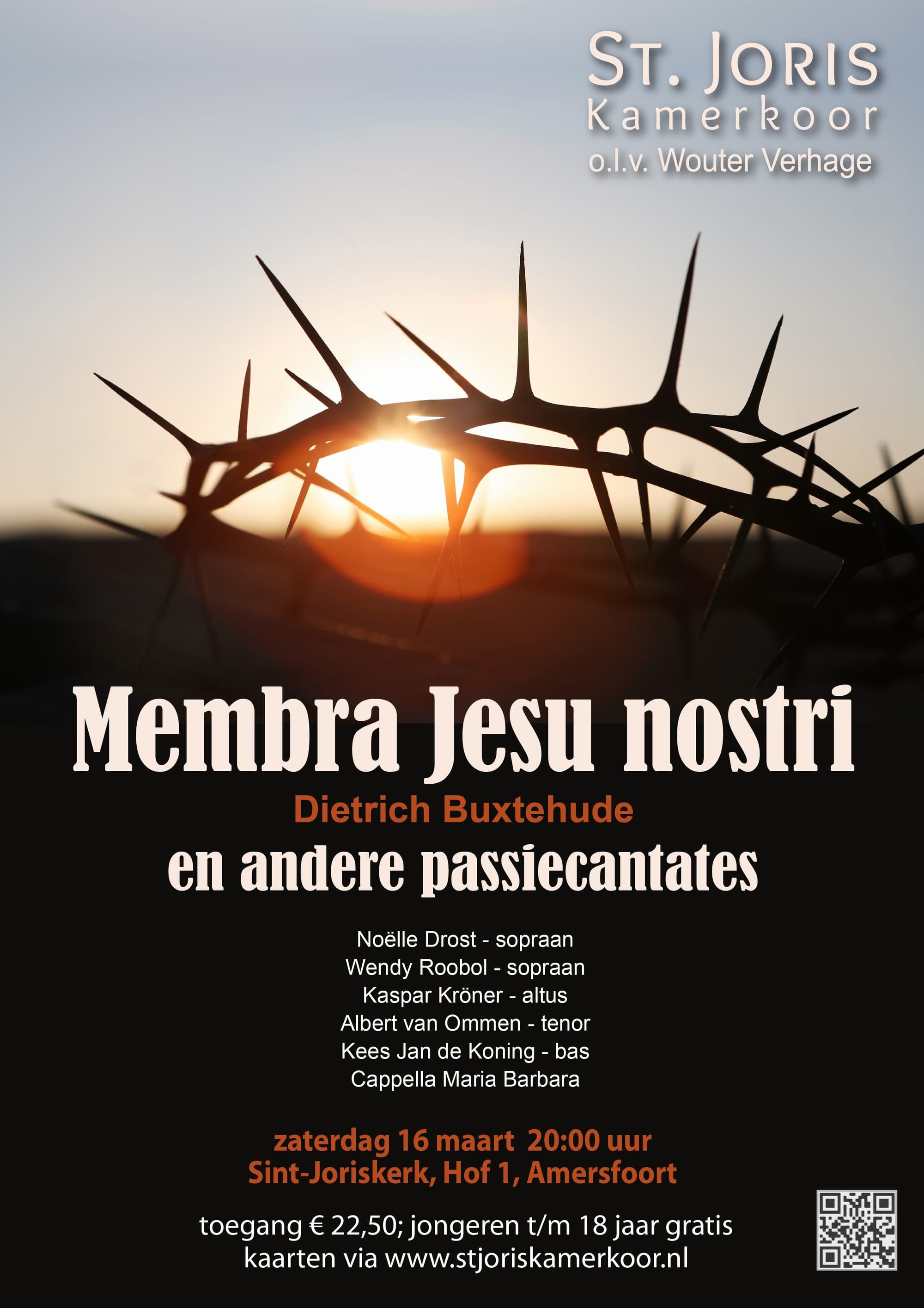16 maart 2024: Membra Jesu Nostri in Amersfoort